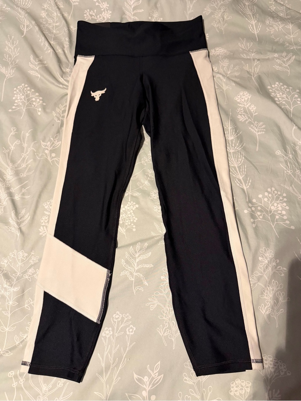 Under Armour Black and White Performance Leggings